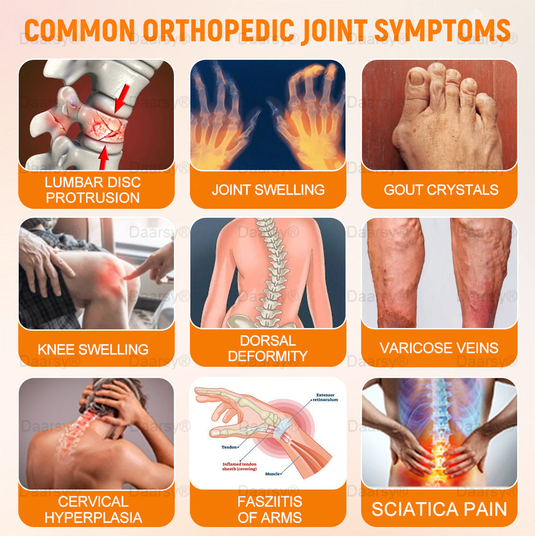 AAOS Official: Daasry™ Botulinum Toxin & Bee Venom Pain-Relief Bone Healing Cream