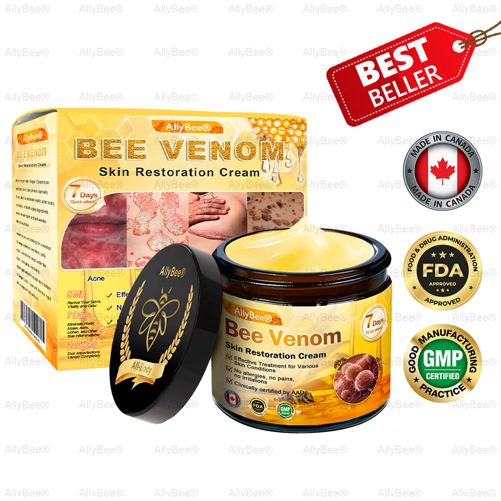 Made and Shipped from Canada ✨ Allybee® Bee Venom Skin Restoration Cream 🔥 LAST DAY 80% OFF